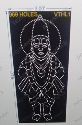 VTHL1  6.50X3 FT  969 HOLES