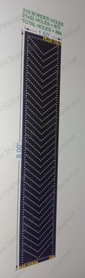 PLLR118.2 8X1.5 FEET 21X32HOLES, BORDER HOLES 216, 888 TOTAL HOLES