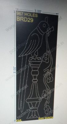 BRD29 BIRD 3X8 FEET 967 HOLES