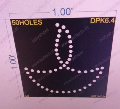DPK6.4 DIPAK 1X1 FEET 50HOLES