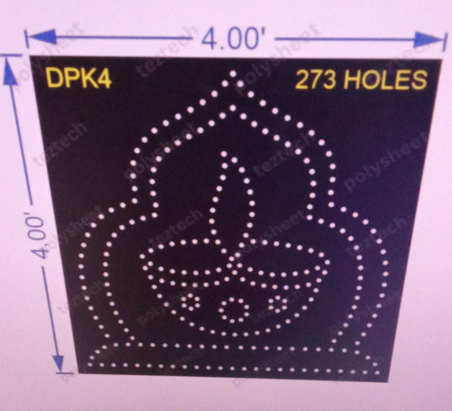 DPK4 DIPAK 4X4 FT 273HOLES