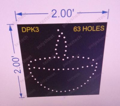DPK3 DIPAK 2X2 FT 63HOLES