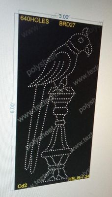 BRD27 PARROT 6X3 FEET 640 HOLES