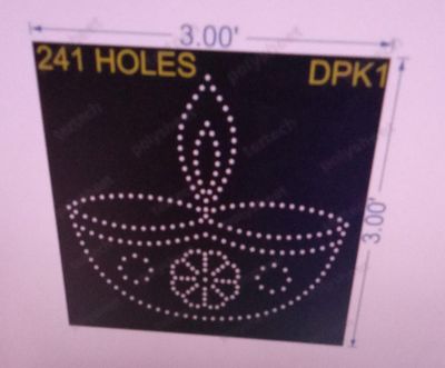 DPK1 DIPAK 3X3 FT 241 HOLES