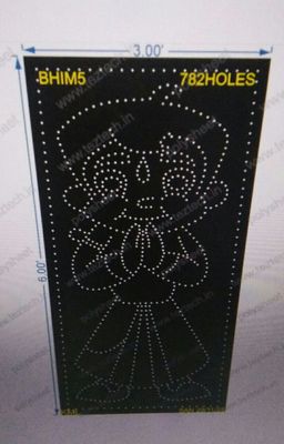 BHIM5 BHIM CARTOON WITH BORDER 6X3FEET 782HOLES