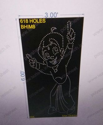 BHIM8 BHIM 6X3 FEET 618 HOLES