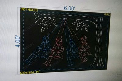 GIRL2 GIRL 4X6 FEET 1601 HOLES