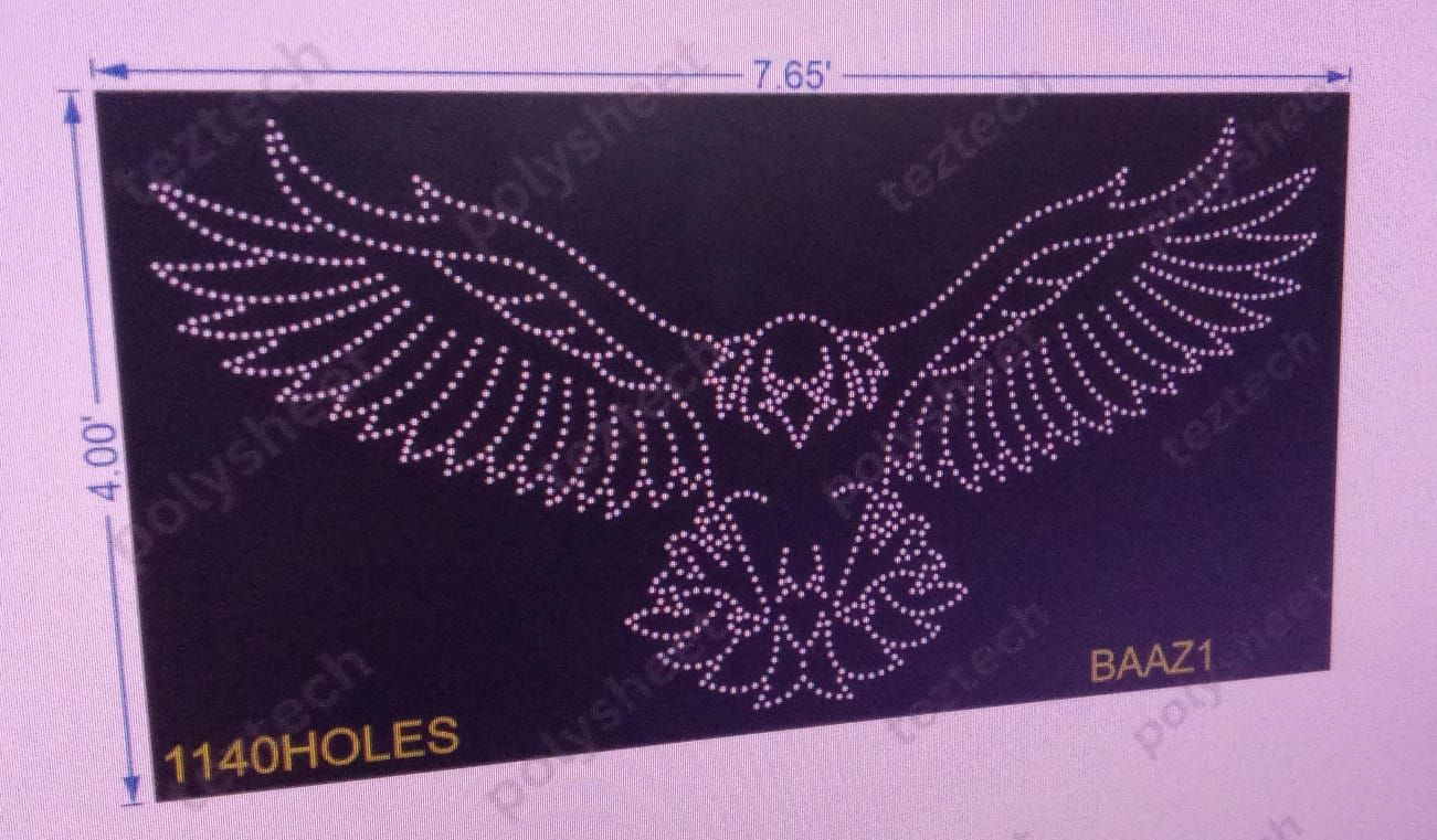 BAAZ1 BAAZ 4X7.65 FT 1140 HOLES