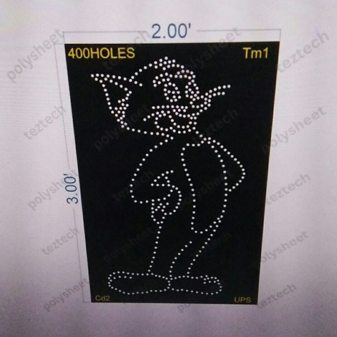 TM1 TOM CARTOON 3X2 FEET 400 HOLES