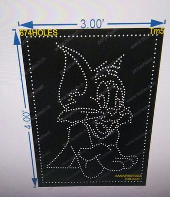 TM5 TOM CARTOON 4X3 FEET 674HOLES