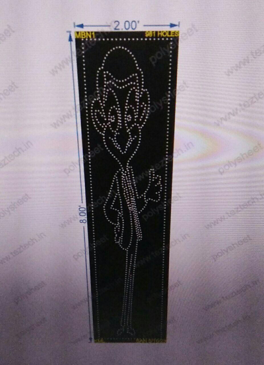 MBN1 MR.BEAN CARTOON 8X2FEET 981HOLES