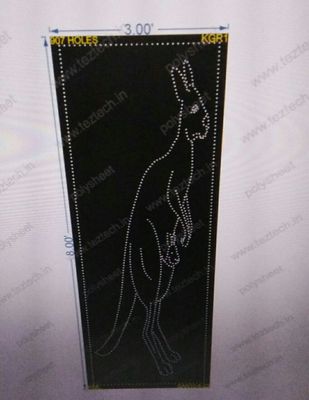 KGR1 KANGAROO CARTOON 8X3FEET 907HOLES