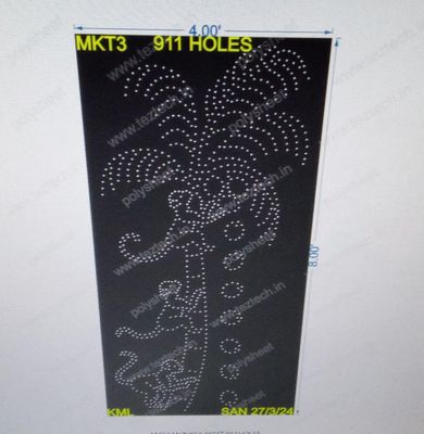 MKT3 MONKEY WITH TREE 1 PART 8X4 FEET 911 HOLES