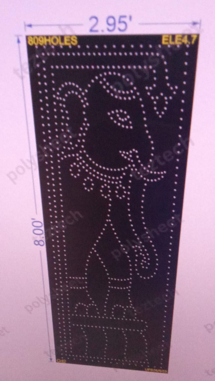 ELE4.7 ELEPHANT 3X8FEET 809 HOLES
