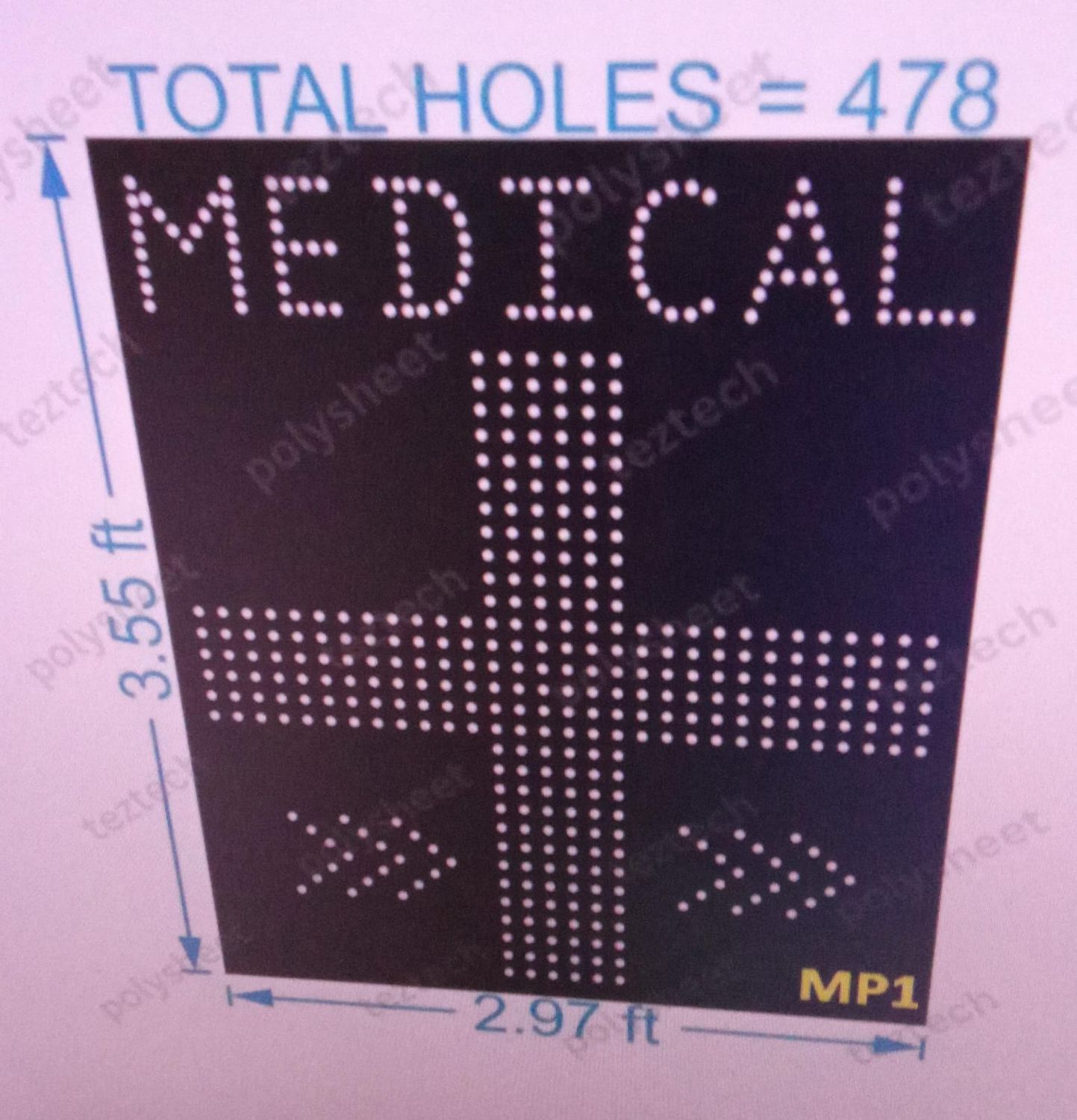 MP1 MEDICAL TOP PLUS RIGHT ARROW