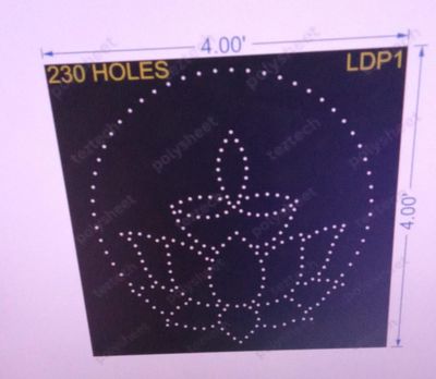 LDP1 LOTUS WITH DIPAK 4X4 FEET 230 HOLES