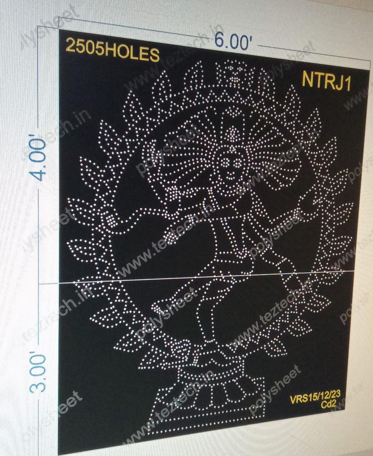 NTRJ1 NATRAJ 2505HOLES