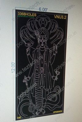 VNU3.2 VISHNU BHAGWAN 12X6 FEET 3368 HOLES