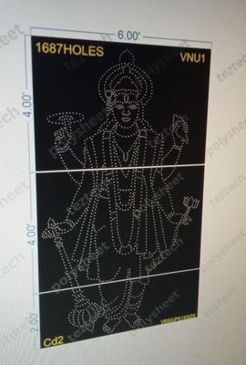 VNU1 MAHAVISHNU 10X6 FEET 1687HOLES