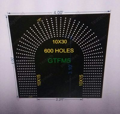 GTFM5  GATE FOR MURTI  4X4 FEET 600 HOLES  10 LED PER LINE
