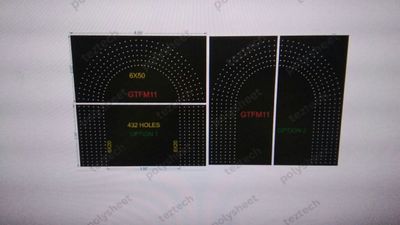 GTFM11  GATE FOR MURTI  6X6 FEET 432 HOLES 6 LED PER LINE