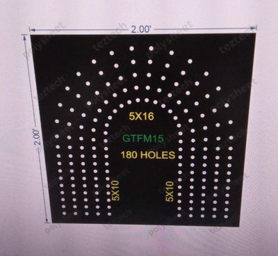 GTFM15  GATE FOR MURTI  2X2 FEET 180 HOLES 5 LED PER LINE