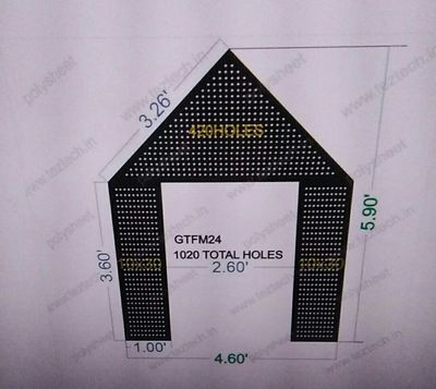 GTFM24 GATE FOR MURTI 5.9X4.6 FEET 1020 HOLES