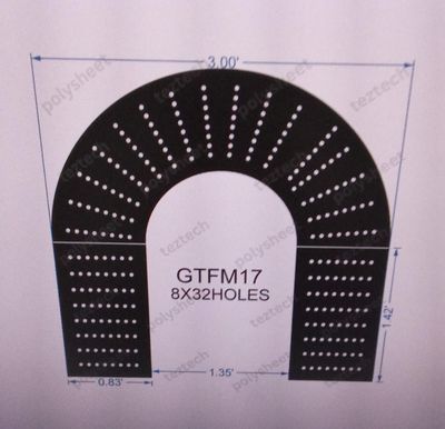 GTFM17  GATE FOR MURTI  3X3 FEET 256 HOLES 8 LED PER LINE