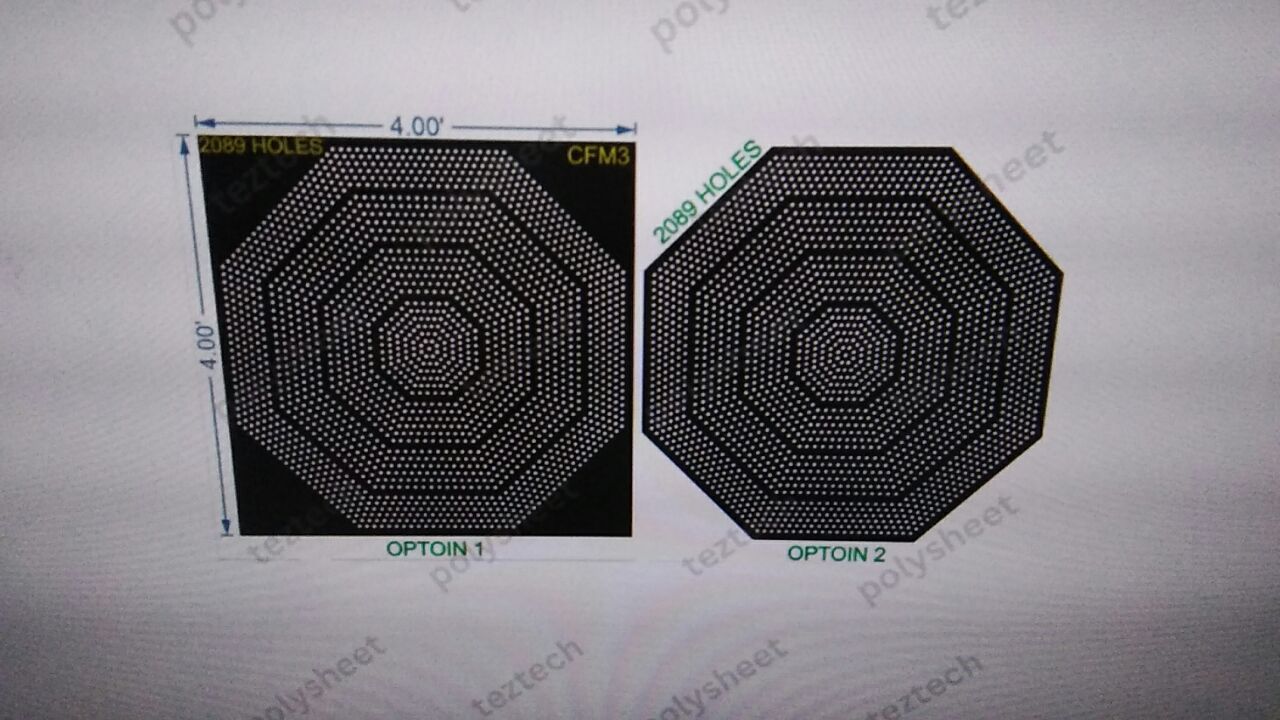 CFM3 CIRCLE FOR MURTI 4X4 FEET 2460 HOLES