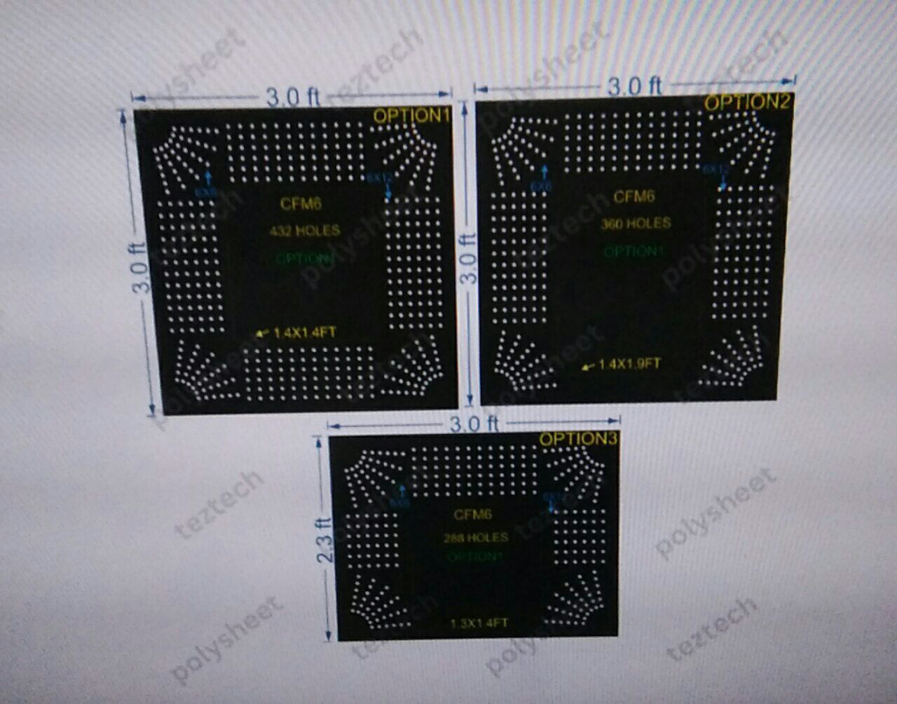 CFM6  CHAKRI FOR MURTI 3X3 FEET