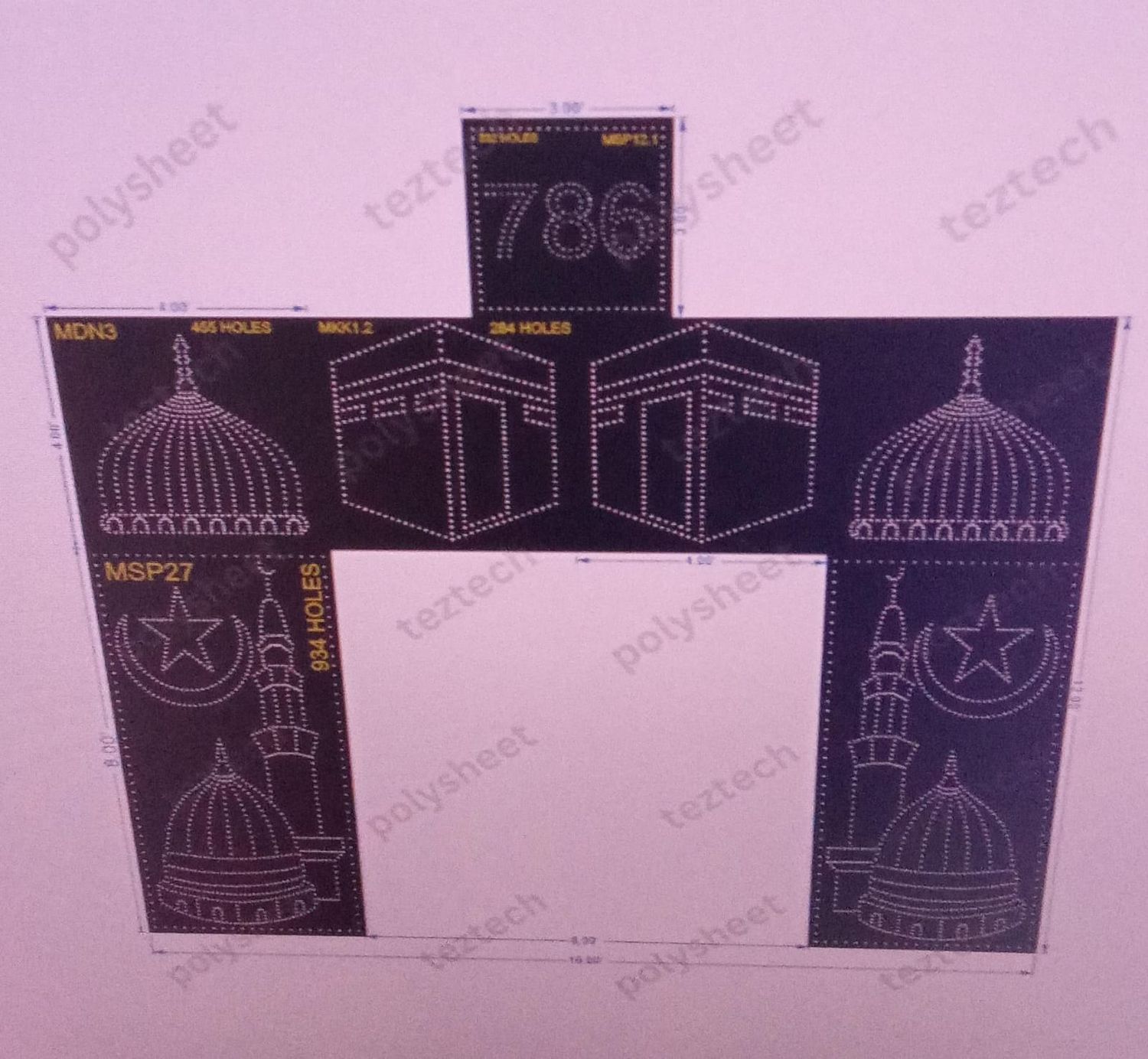MSGT1 MUSLIM GATE 01 TOTAL 3578HOLES