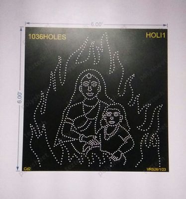 HOLI1 HOLIKA DAHAN 6X6 FEET 1036 HOLES