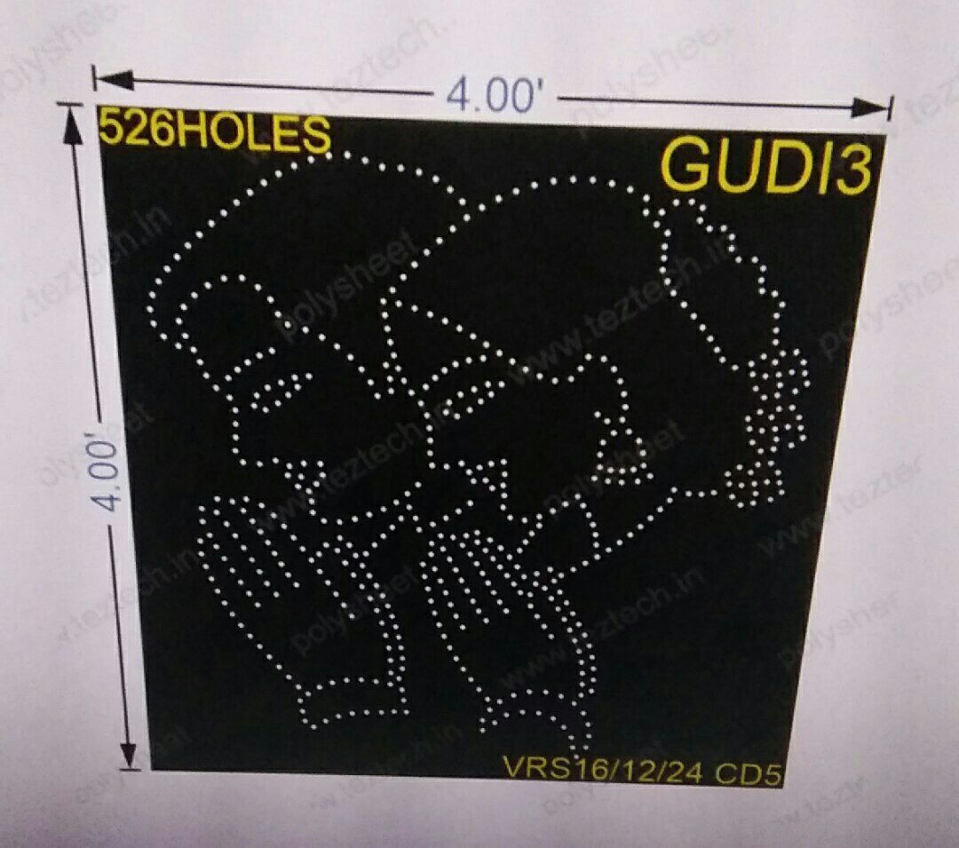 GUDI3  GUDIPADWA 4X4 FEET 526HOLES