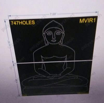 MVIR1  MAHAVIR 8X7FEET 2PARTS 747 HOLES