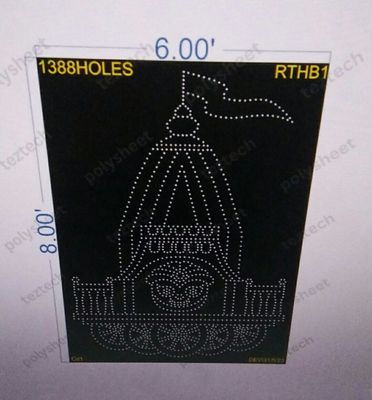 RTHB1 JAGANNATH RATHYATRA(BALABHADAR) 6X8FEET 1388HOLES