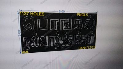 PNGL5 HAPPY PONGAL 3X6FEET 1137HOLES