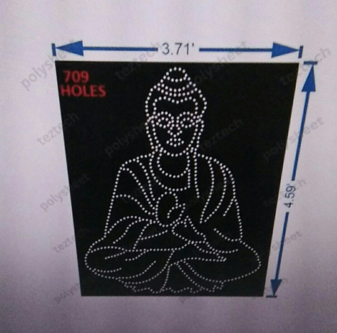 BDH1 BUDHHA 3.7X4.6 FT 709 HOLES