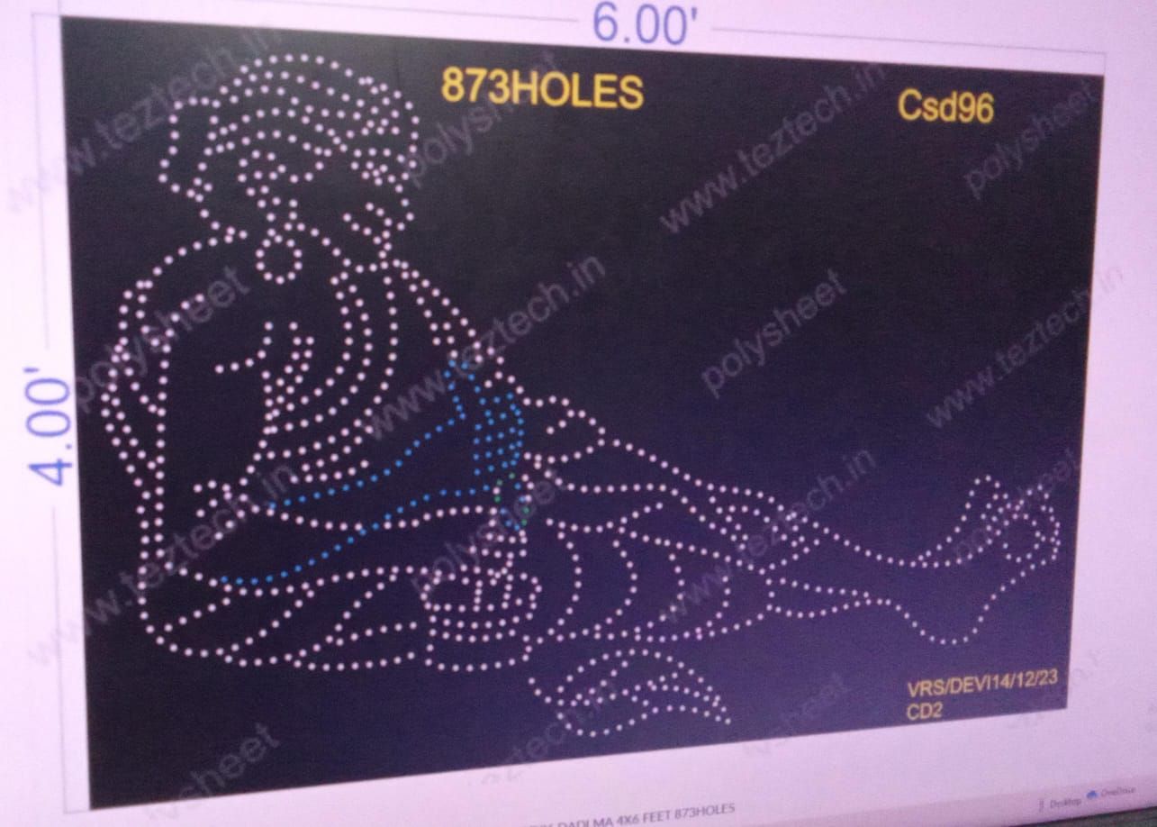 CSD96 DADI MA  4X6 FEET 873HOLES