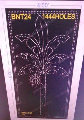 BNT24  BANANA TREE 8X4 FEET  1444  HOLES