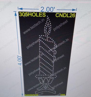 CNDL26 CANDEL 1 PART 4X2 FEET 305 HOLES