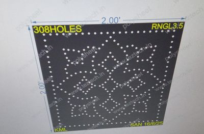 RNGL3.5 RANGOLI 1 PART 2X2 FEET 308 HOLES