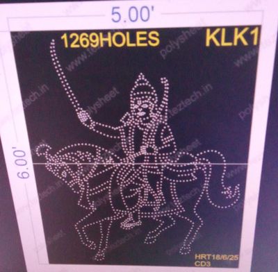 KLK1  KALKI AVTAR 6X5  FEET 1269  HOLES (2 PARTS)