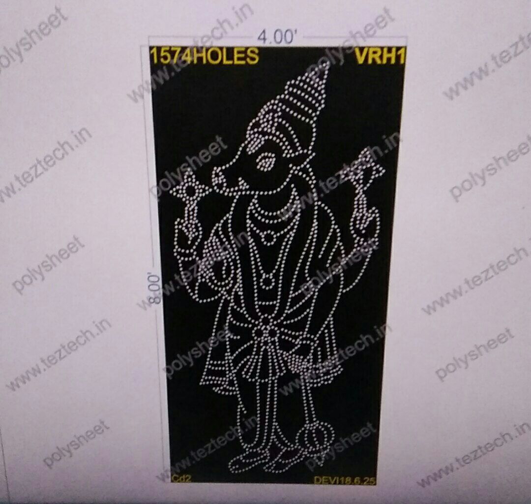 VRH1 VARAHADEV 1 PART 8X4 FEET 1574 HOLES