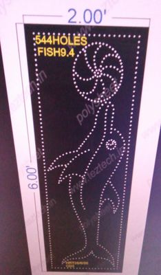 FISH9.4 FISH 6X2 FEET 544 HOLES