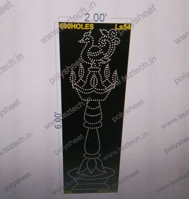 LS54 LAMP STAND 1 PART 6X2 FEET 690 HOLES