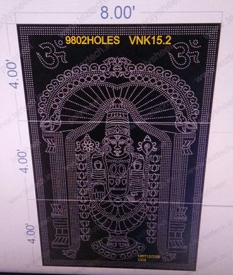 VNK15.2  VENKETSWARA 12X8  FEET 9802 HOLES (3 PARTS)