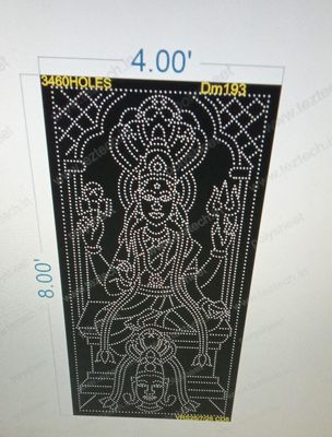 DM193 DEVI MATA 1 PART 8X4 FEET 3460 HOLES
