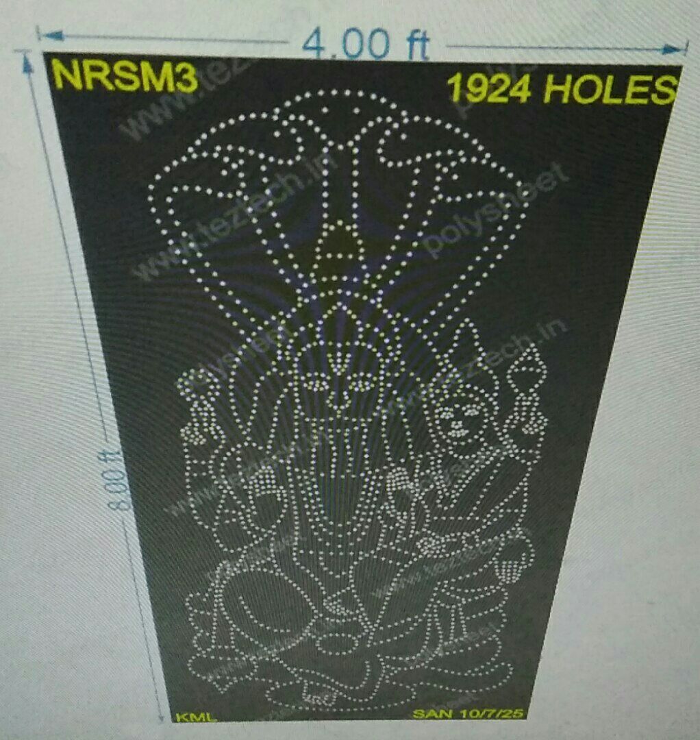 NMRM3 NARSIMHA GOD 1 PART 8X4 FEET 1924 HOLES