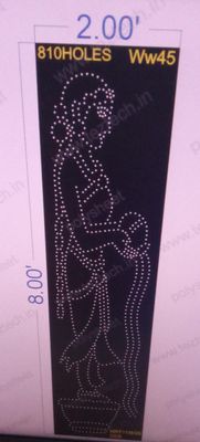 WW45  WOMEN WITH WATER  8X2  FEET 810 HOLES