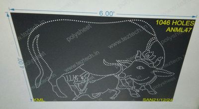 ANML47 COW 1 PART 4X6 FEET 1046 HOLES